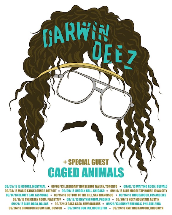 6000 Darwin Deez A2 US Tour poster.indd